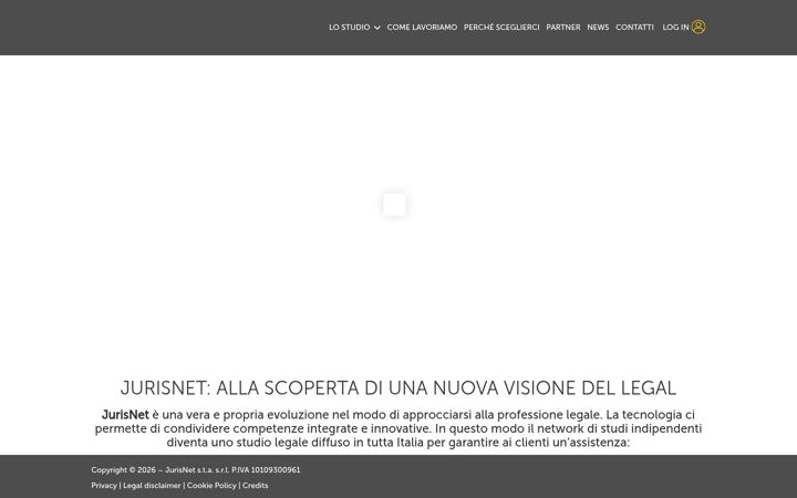 Screenshot of jurisnet.it