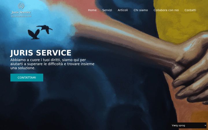 Screenshot of jurisservice.it
