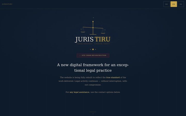 Screenshot of jurist-tiru.com