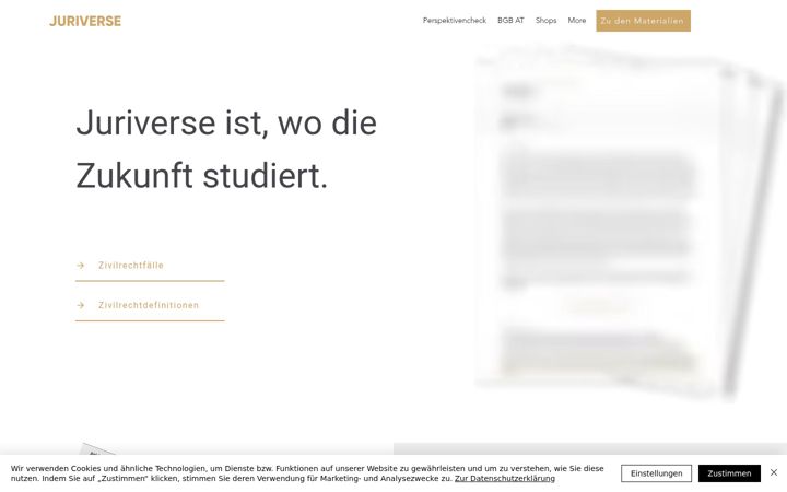 Screenshot of juriverse.com