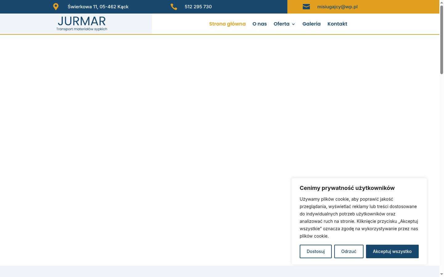 Screenshot tal-banner tal-kunsens muri qabel kwalunkwe interazzjoni