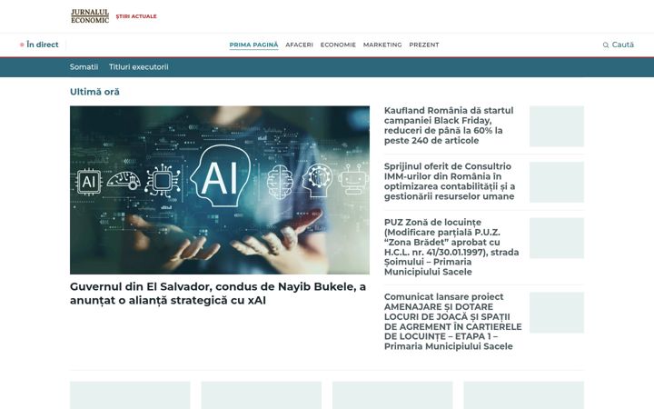 Screenshot of jurnaluleconomic.com