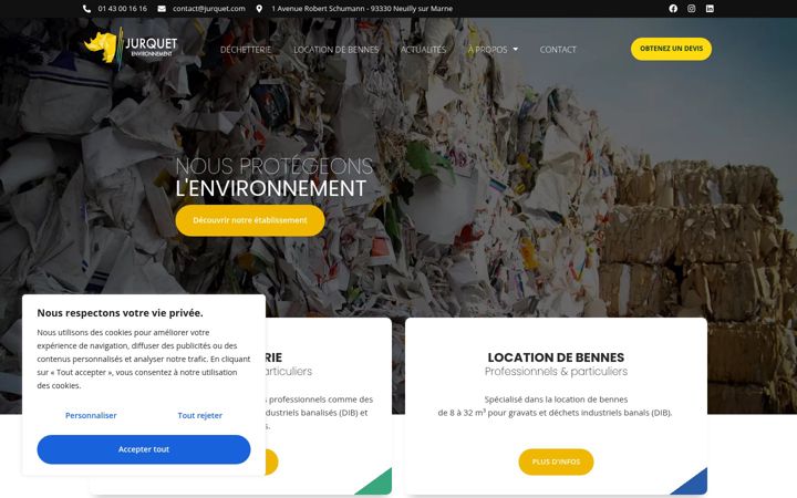Screenshot of jurquet.com
