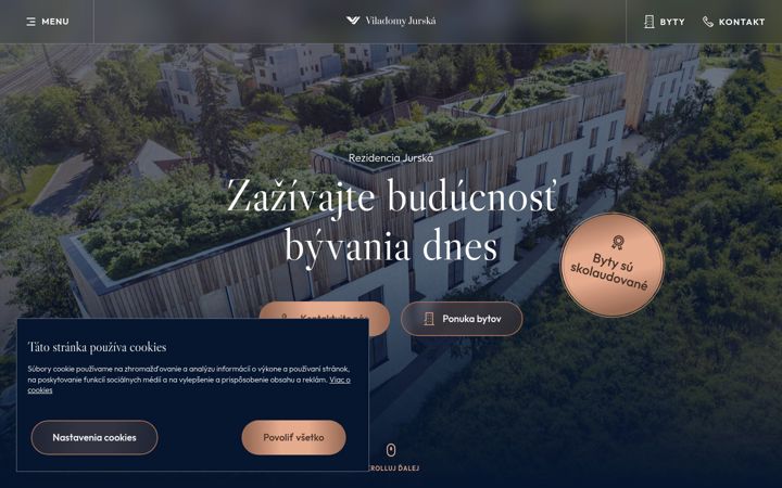 Screenshot of jurska.sk