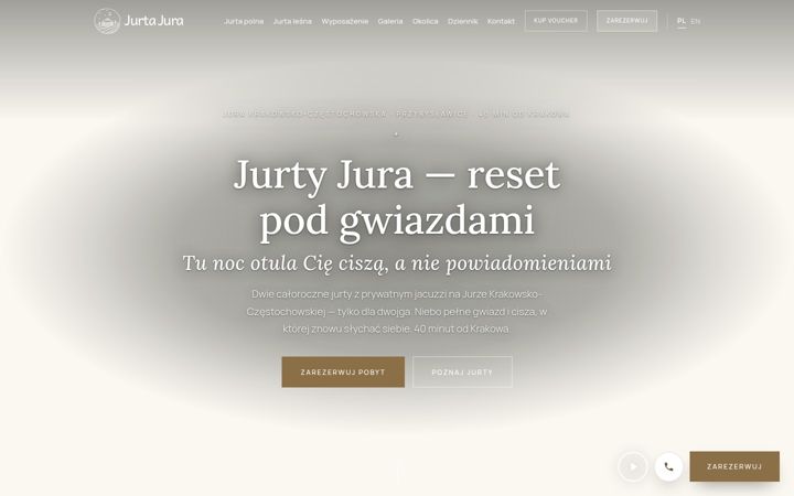 Screenshot of jurtajura.pl