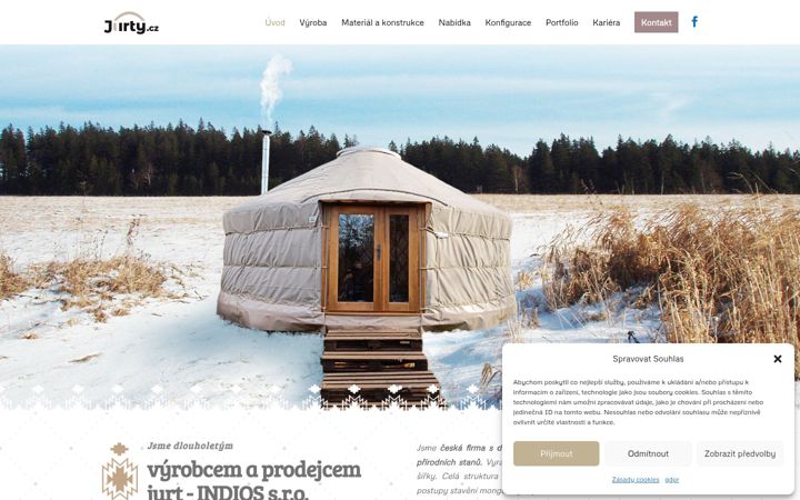 Screenshot of jurty.cz