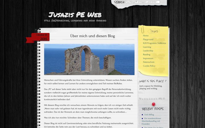 Screenshot of jusazi.de