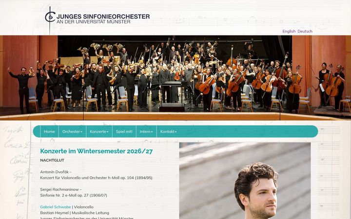 Screenshot of jusi-muenster.de