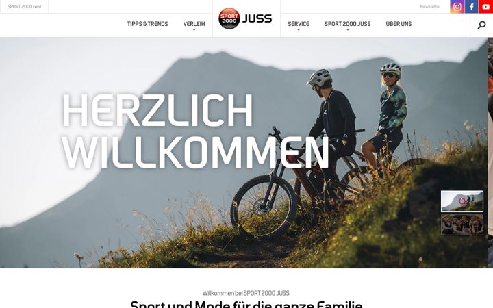 Screenshot of juss.at