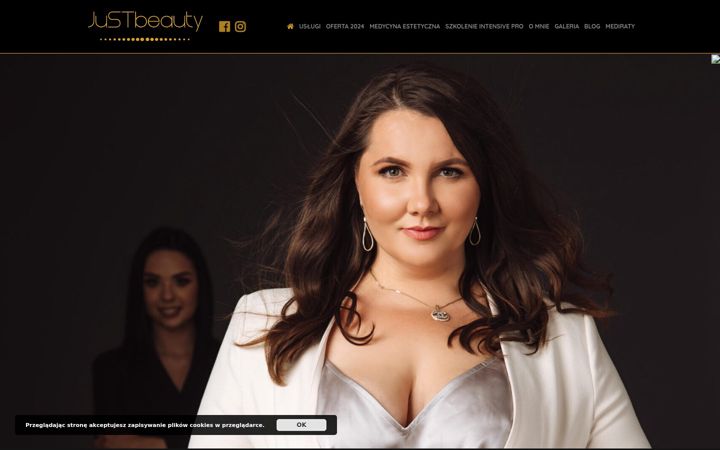 Screenshot of just-beauty.pl