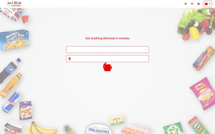 Screenshot of just-klick.co.uk