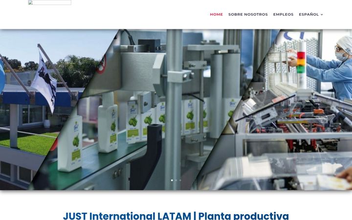 Screenshot of just-latam.com