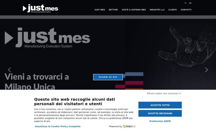 Screenshot of just-mes.com