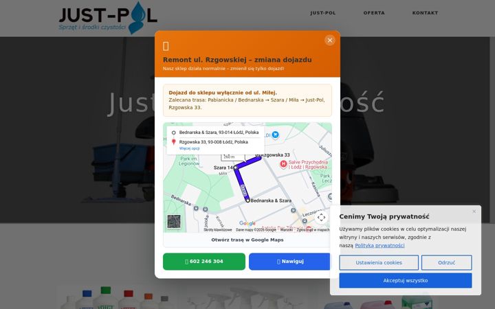 Screenshot of just-pol.pl