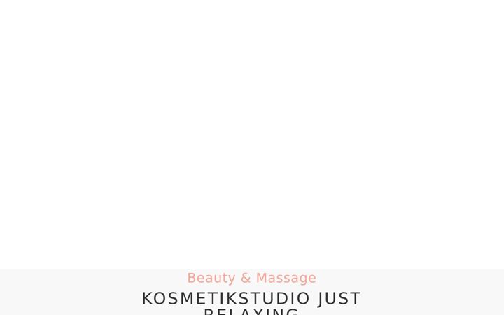 Screenshot of just-relaxing.de