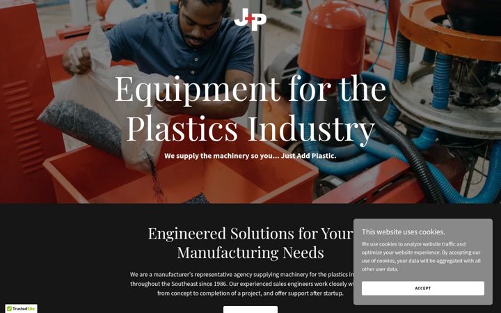 Screenshot of justaddplastic.com