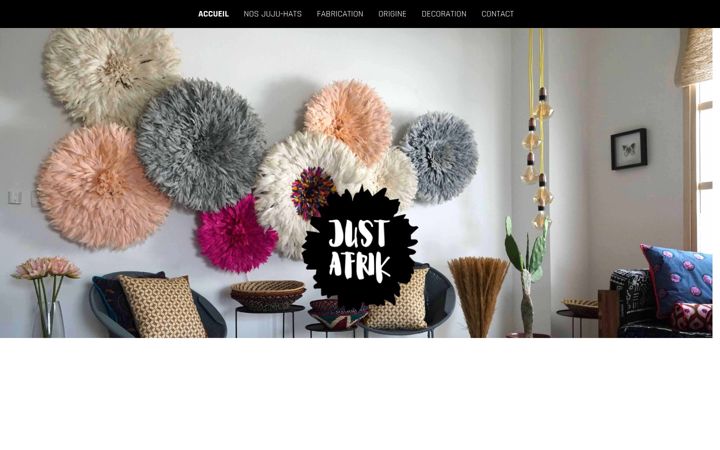 Screenshot of justafrik.com