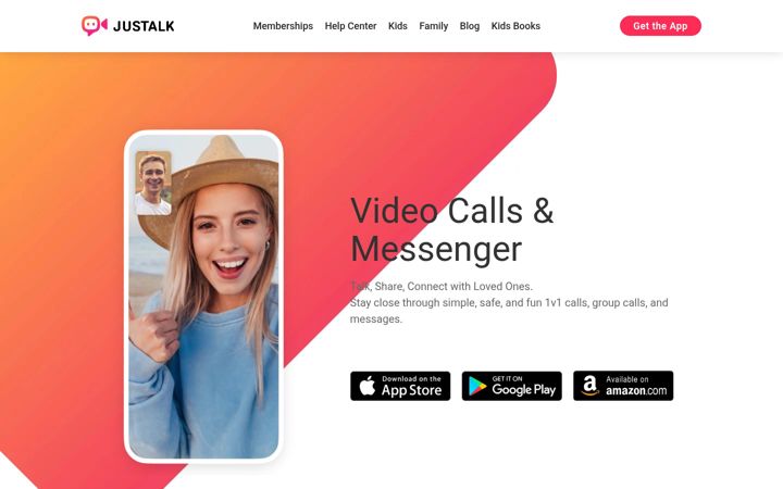 Screenshot of justalk.com