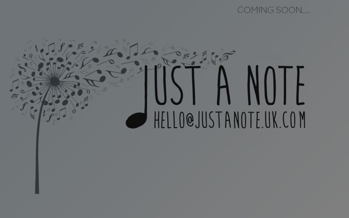 Screenshot of justanote.uk.com