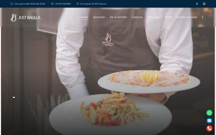 Screenshot of justbalilla.com