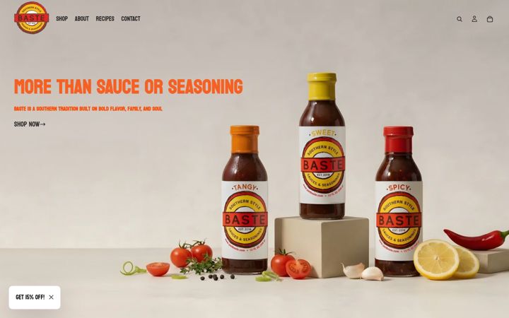 Screenshot of justbaste.com