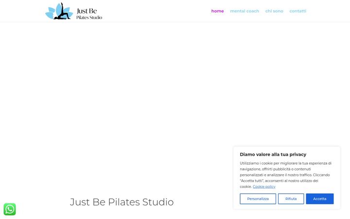 Screenshot of justbepilates.it