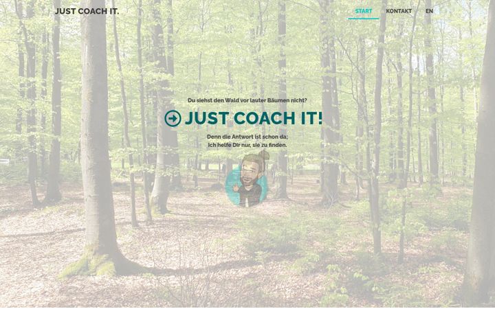 Screenshot of justcoach.it