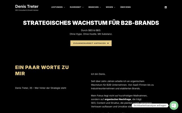 Screenshot of justdenis.de