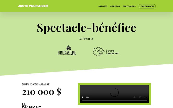 Screenshot of justepouraider.com