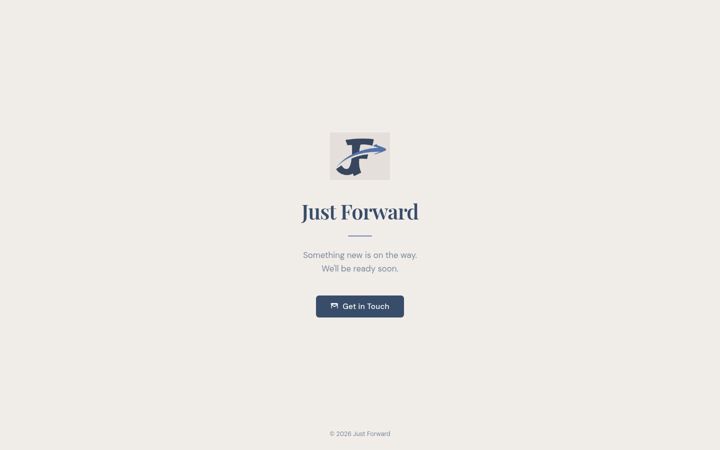 Screenshot of justforward.com