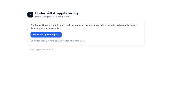 Screenshot of justic.se