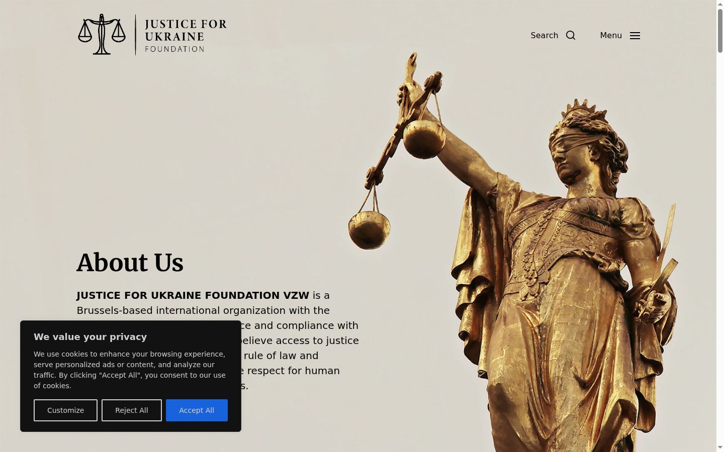 Screenshot tal-banner tal-kunsens muri qabel kwalunkwe interazzjoni