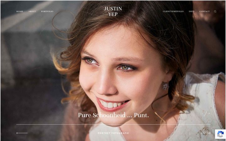 Screenshot of justinyep.be