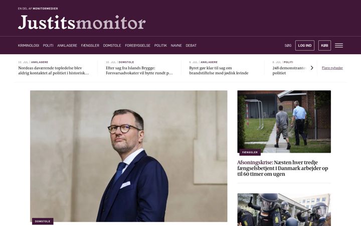 Screenshot di justitsmonitor.dk