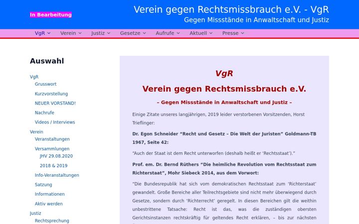 Screenshot of justizgeschaedigte.de