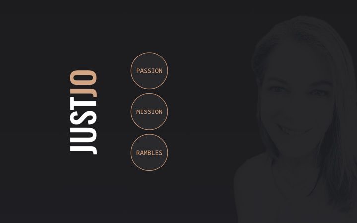 Screenshot of justjo.com