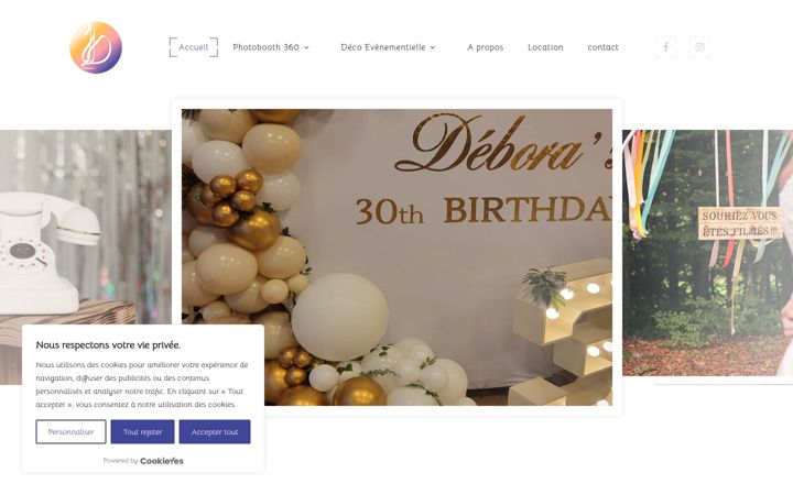 Screenshot of justjoliedeco.com