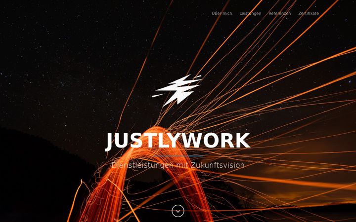 Screenshot of justlywork.de
