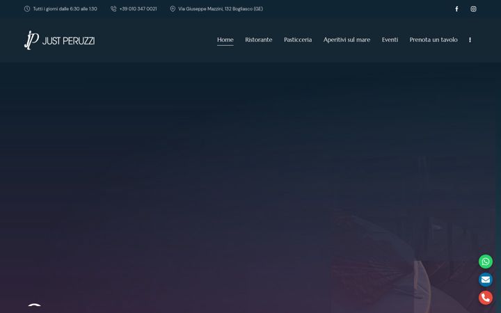 Screenshot of justperuzzi.com