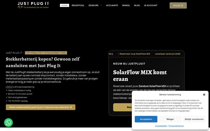 Screenshot of justplugit.nl