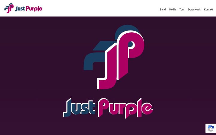 Screenshot of justpurple.ch