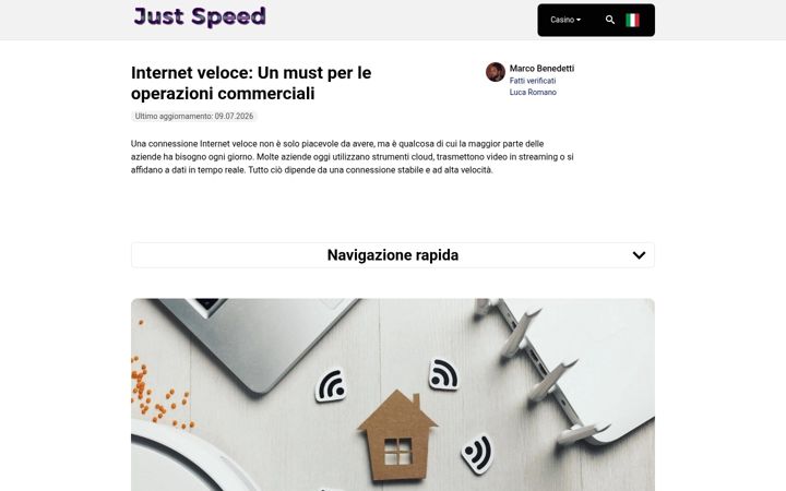 Screenshot of justspeed.it