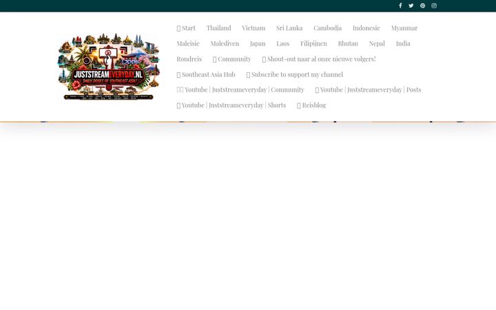 Screenshot of juststreameveryday.nl