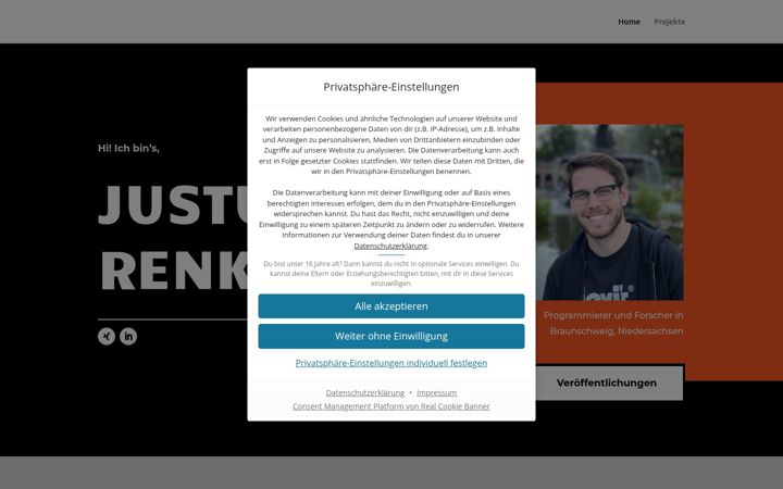 Screenshot of justus-renkhoff.de