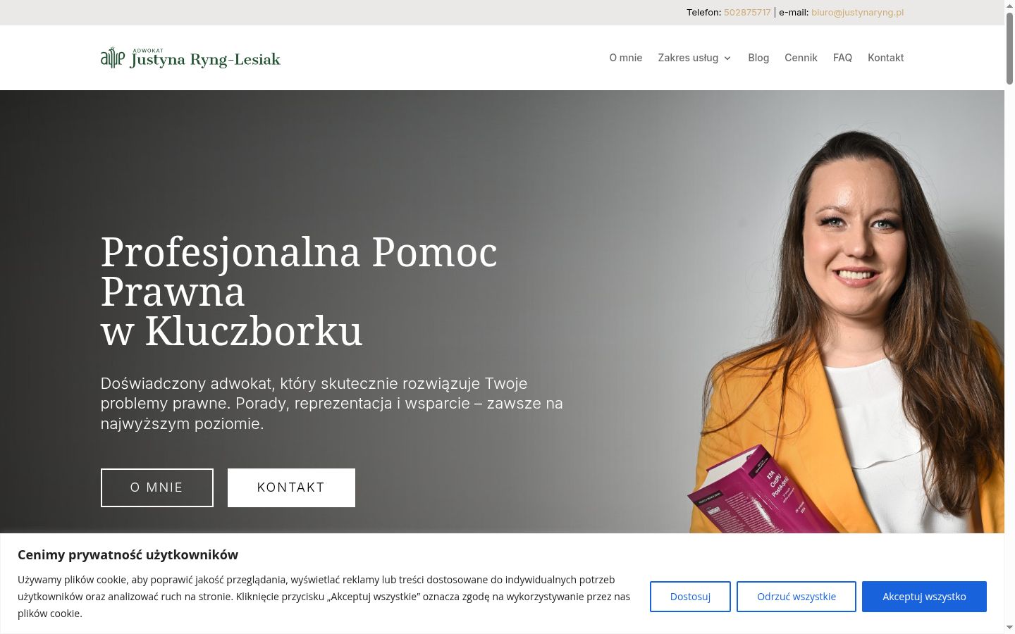 Képernyőkép a bármilyen interakció előtt megjelenő hozzájárulási bannerről