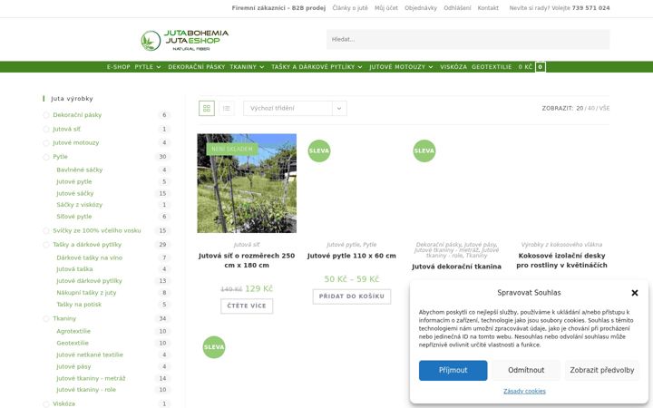 Screenshot of juta-eshop.cz