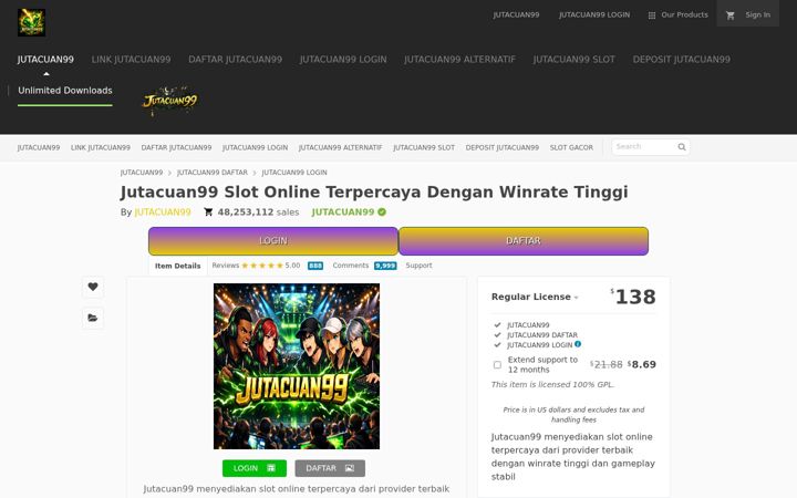 Screenshot of jutacuanlogin.com
