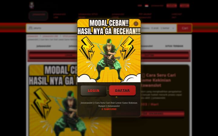 Screenshot of jutawanslot.org