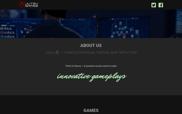 Screenshot von jutsugames.com