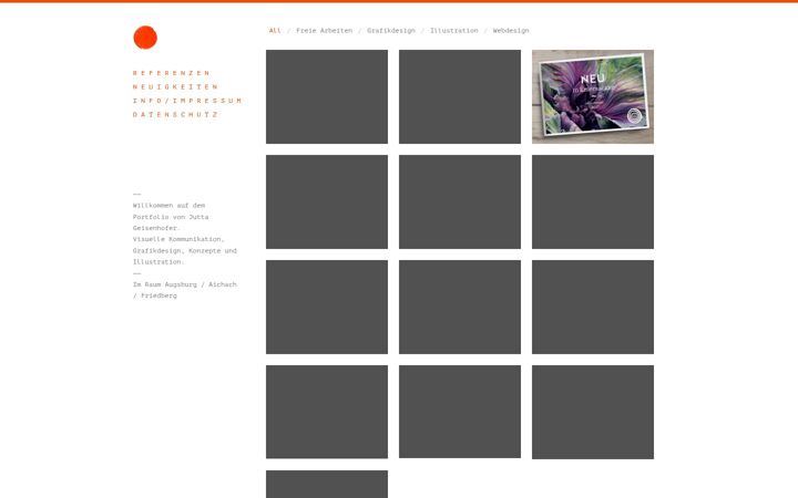 Screenshot of juttageisenhofer.de